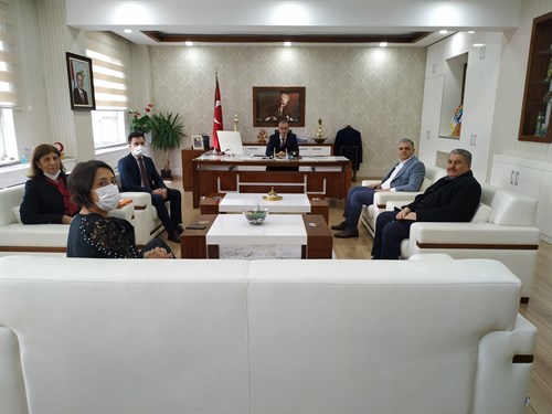 Kaymakamımız İsmail Hakkı ERTAŞ Başkanlığında ''Dünya İnsan Hakları Günü'' Münasebetiyle İstişare Toplantısı Gerçekleştirildi.